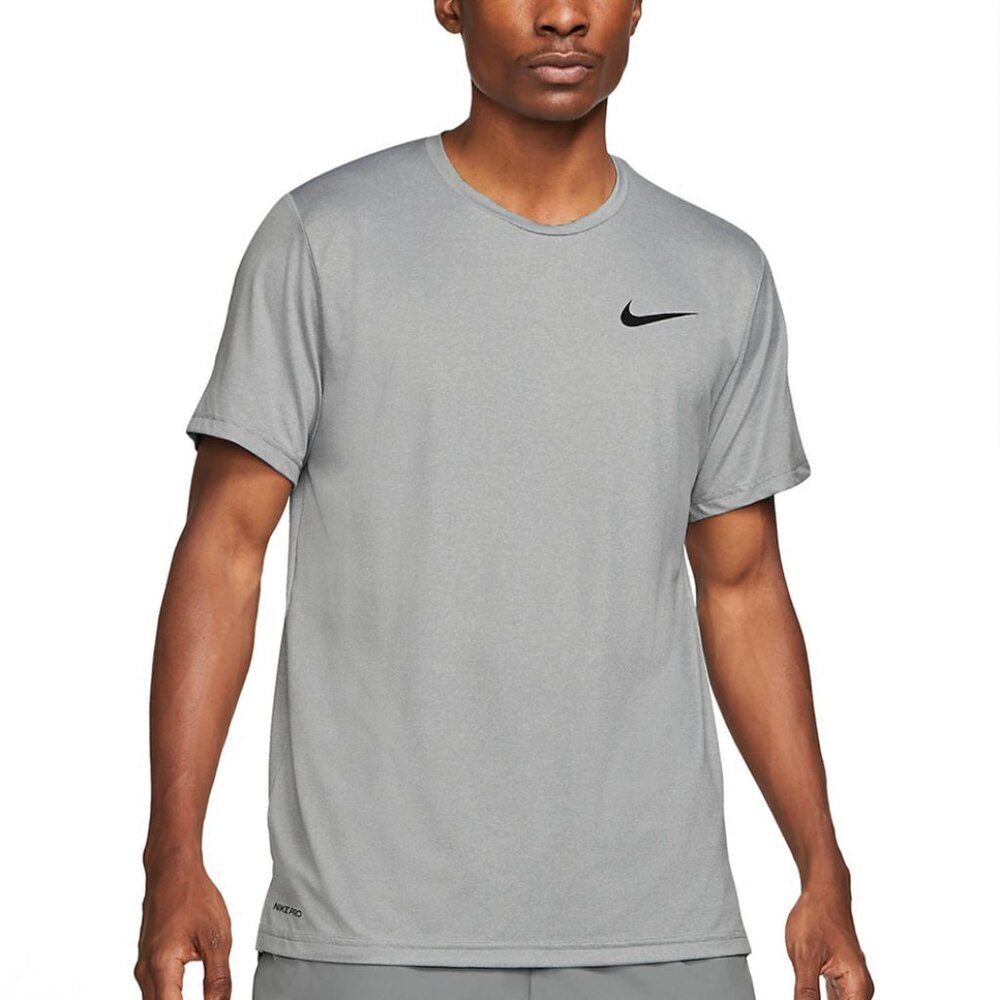 Nike Pro Dri-FIT Quick Dry Men's Training Running Gym Running Shirt Top Gray 2XL